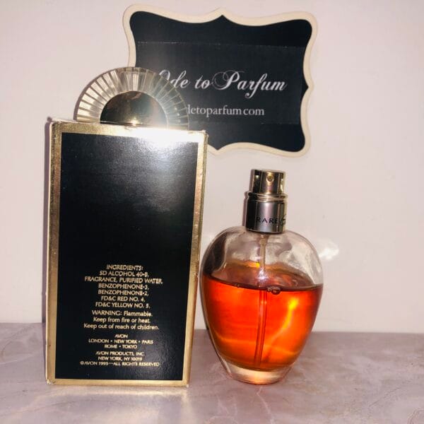 Avon Rare Gold 1995 vintage perfume with box