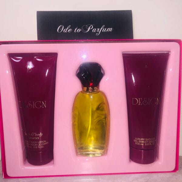 Design by Paul Sebastian perfume for women gift set 3-piece