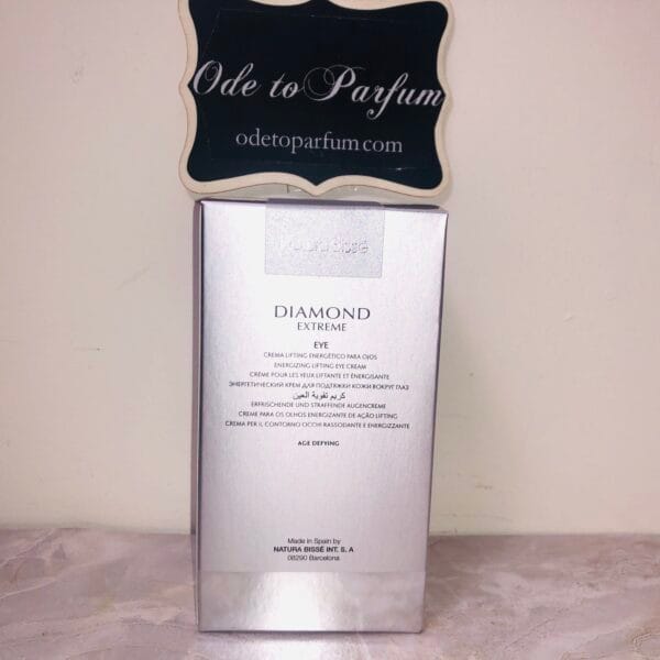 Natura Bissé Diamond Extreme Eye Cream back of box