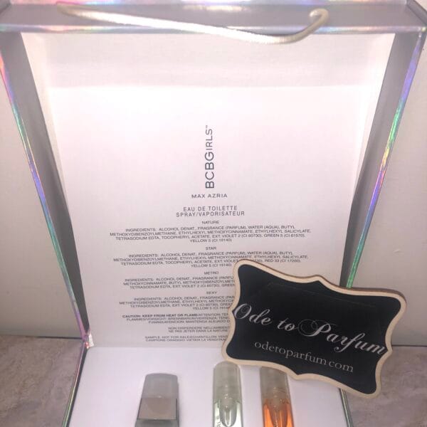 BCBGirls perfume gift set - Metro, Star, Nature, Sexy