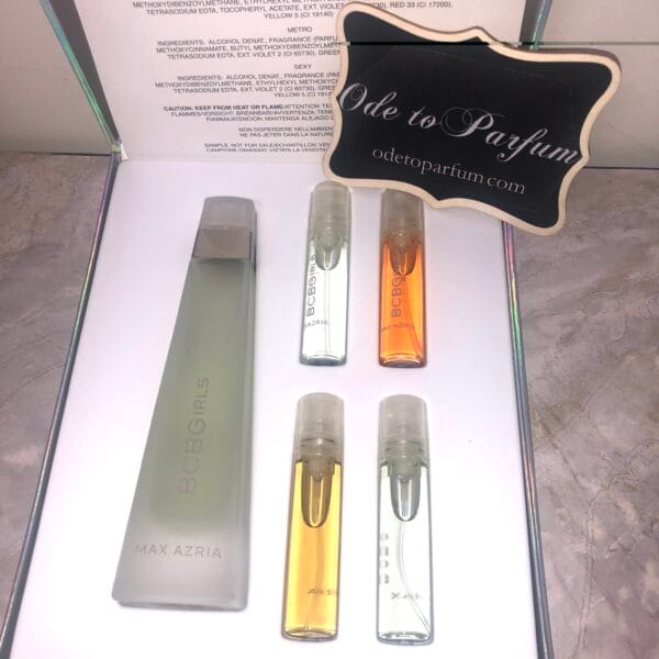 BCBGirls perfume gift set - Metro, Star, Nature, Sexy