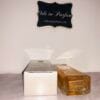Mary Kay Elige perfume with box, vintage 2007, bottom of bottle and box