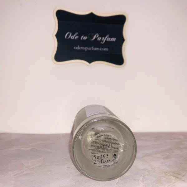 Bulgari Eau Parfumee Au The Blanc bottom of bottle