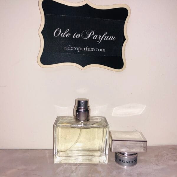 Ralph Lauren Romance bottle with cap off