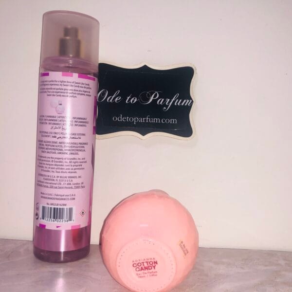 Ariana Grande Sweet Like Candy body mist + Adrianna Cotton Candy perfume