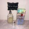 tommy girl shimmering body mist by tommy hilfiger, next to holographic box