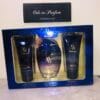 AV Glamour Passionate perfume gift set Adrienne Vittadino 3 piece in blue box
